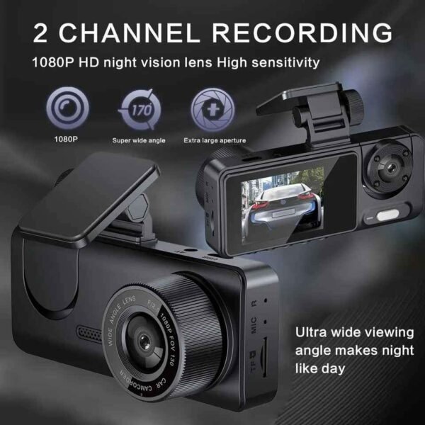 Explore the New 2 Channel Recording Dash Cam for Your Car - Image 3