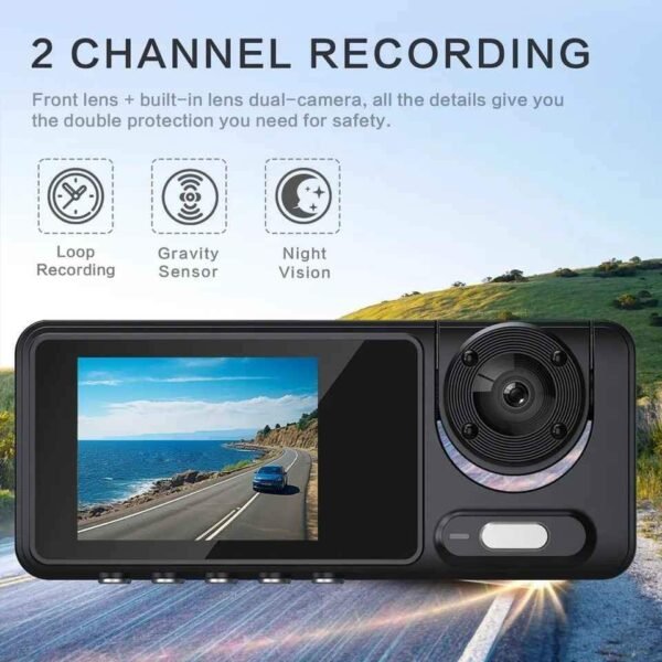 Explore the New 2 Channel Recording Dash Cam for Your Car